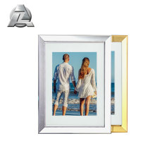 Profilé de cadres photo en aluminium couleur bon marché de 8 x 10 pouces